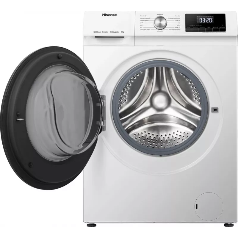 Hisense WFQA7014EVJM pesumasin eesttäidetav 7 kg 1310 p/min valge