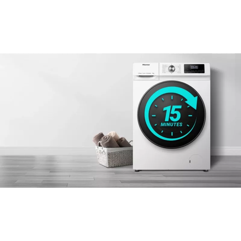 Hisense WFQA7014EVJM pesumasin eesttäidetav 7 kg 1310 p/min valge