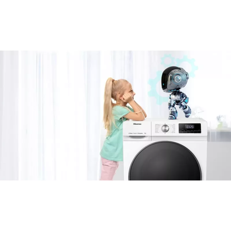 Hisense WFQA7014EVJM pesumasin eesttäidetav 7 kg 1310 p/min valge
