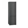 Siemens iQ500 KG39E8XBA külmik-sügavkülmik Vabaltseisev 343 L Must, Roostevaba teras