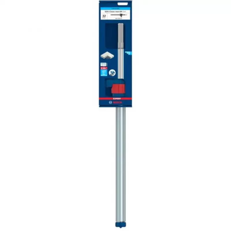 Haamertrellipuuride komplekt Bosch Professional Expert SDS Clean max‑8X Ø32 mm, tööpikkus 400 mm, tolmuimejaga ühendus