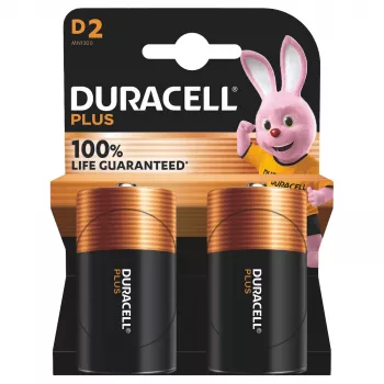 Duracell Plus 100 D ühekordne patarei leelis