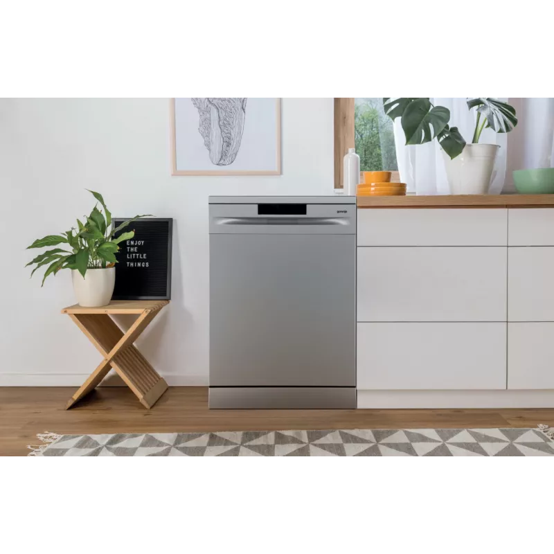 Gorenje GS620C10S vabalt seisev 14 komplekti nõudepesumasin