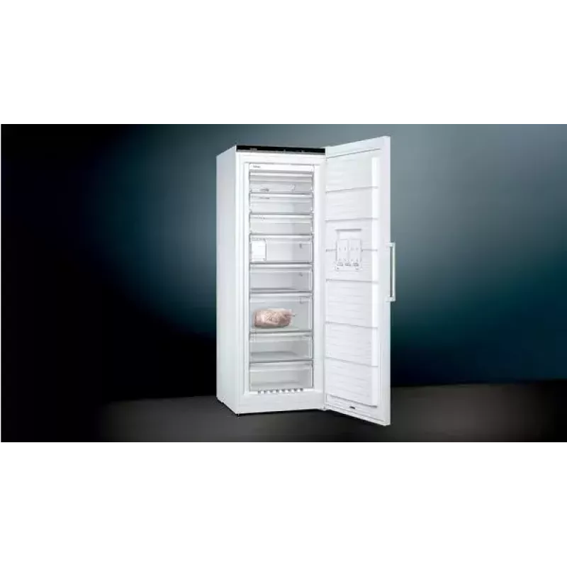Siemens iQ500 GS58NAWDV sügavkülmuti Püstkülmik Eraldiseisev 366 L Valge