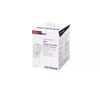 NETGEAR EX6110 võrgusaatja ja -vastuvõtja, valge, 10, 100, 300 Mbit/s