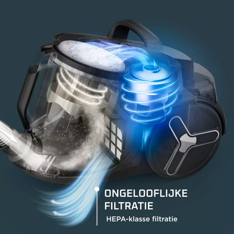 Rowenta roheline Force RO7C36 2,5 L silindertolmuimeja Kuiv 500 W Kogumiskotita