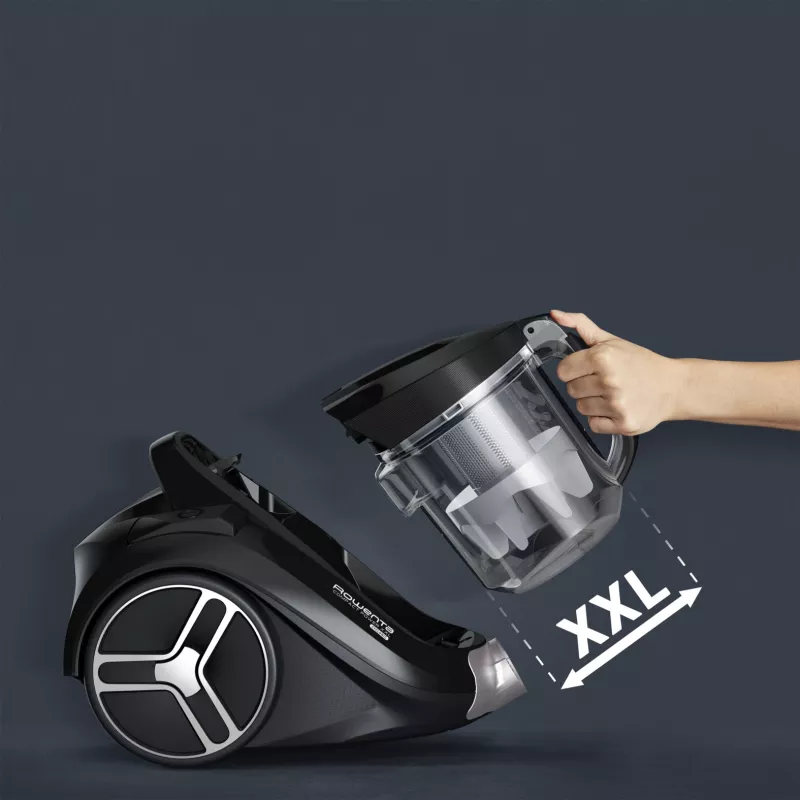 Rowenta Compact Power XXL RO4B30 2,5-liitrine silindertolmuimeja, kuiv, 900 W, kotita