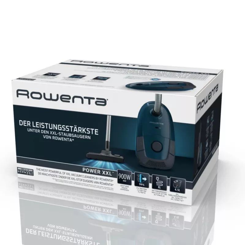 Rowenta Power XXL RO3126 4,5 L silindertolmuimeja Kuiv 900 W Tolmukott