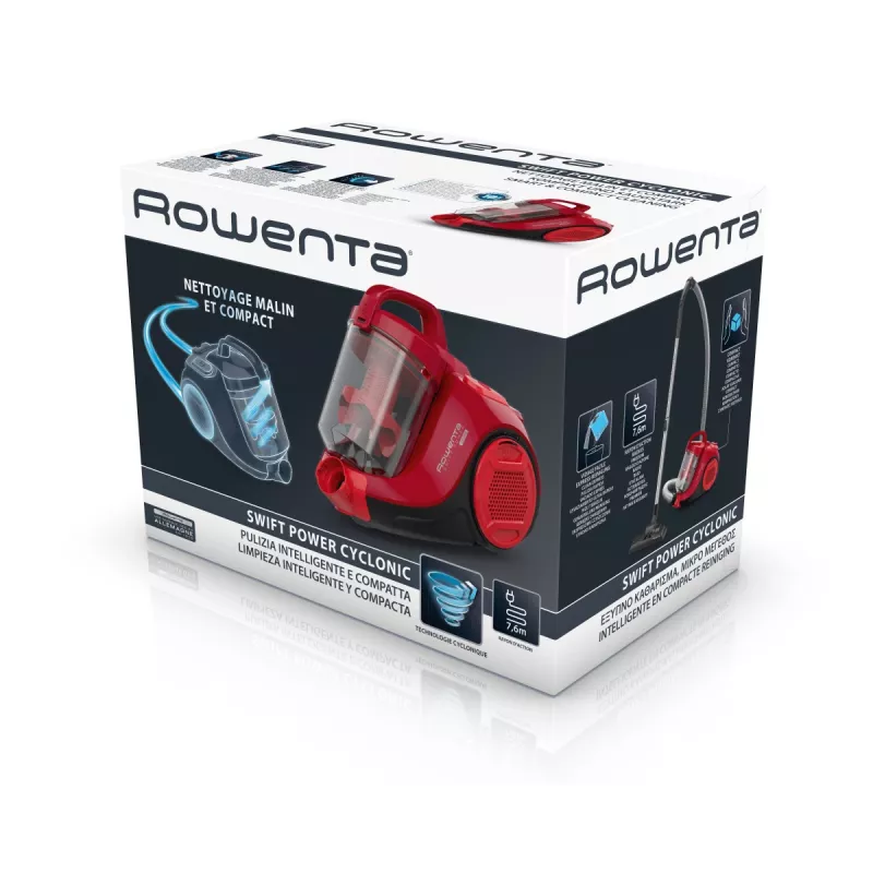 Rowenta Swift Power RO2913 1.2 L silindertolmuimeja Kuiv 900 W Kotita