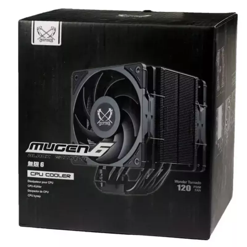 Fan Scythe Mugen 6 Dual Fan Must Edition 12 cm 300-2000 RPM