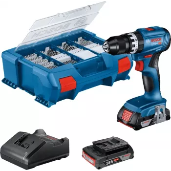Bosch GSB 18V-45 1900 RPM Must, Sinine