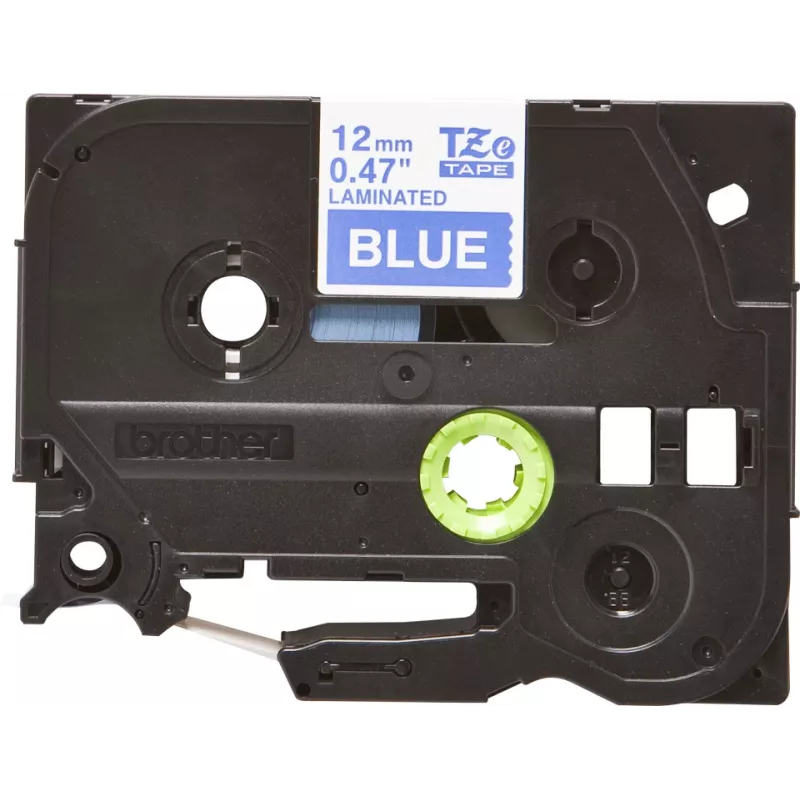 Sildilint Brother TZe535 12mm Valge sinisel