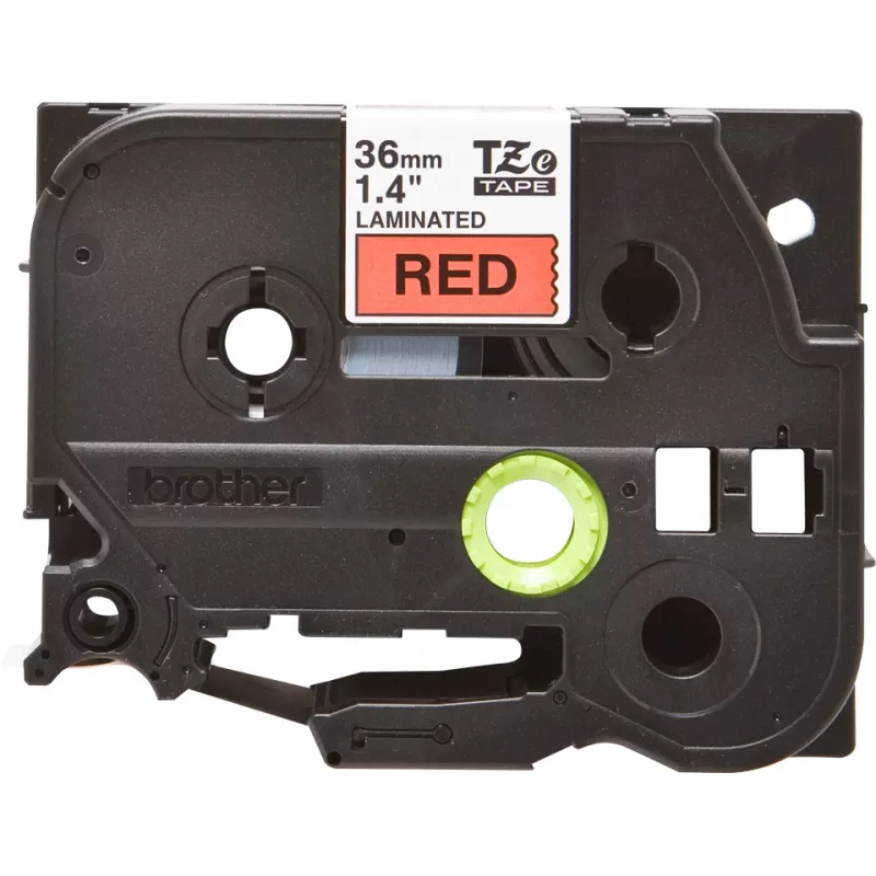 Lamineeritud lint Brother TZe461 36 mm Must punasel
