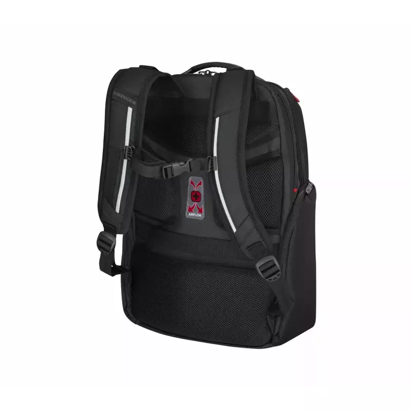 Vabaajakott Wenger SwissGear Meteor Must Polüester PVC rPET