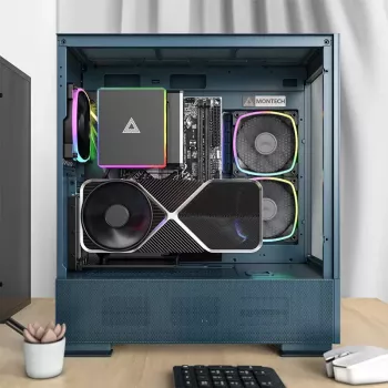 PC-korpus Montech SKY TWO Midi Tower sinine