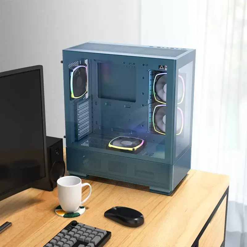 PC-korpus Montech SKY TWO Midi Tower sinine
