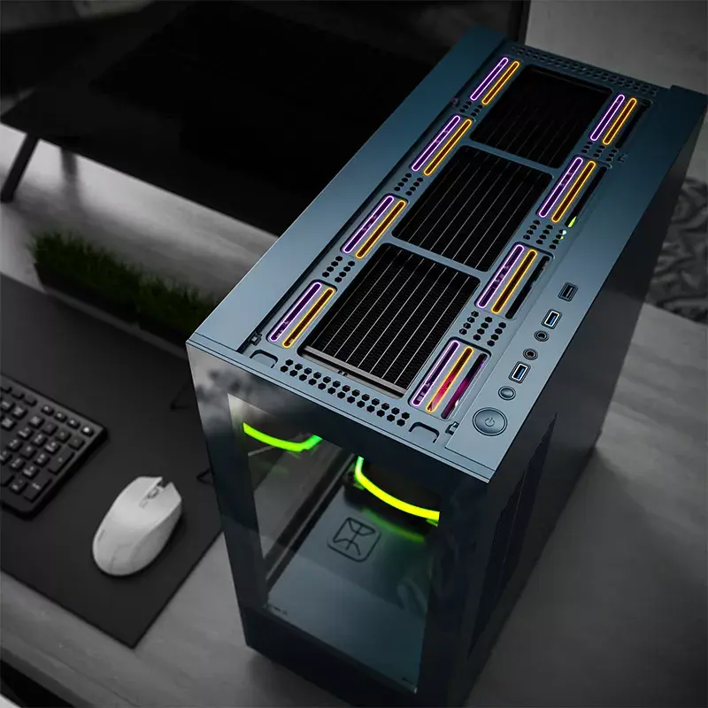 PC-korpus Montech SKY TWO Midi Tower sinine