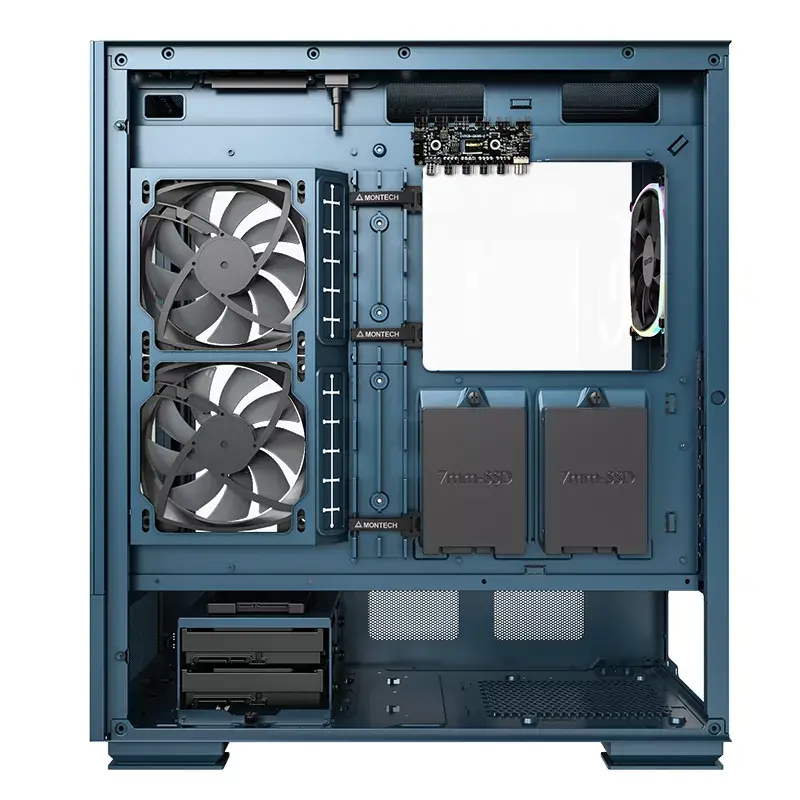 PC-korpus Montech SKY TWO Midi Tower sinine