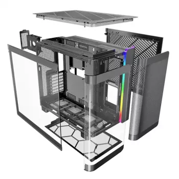 PC Case Montech KING 95 PRO Midi Tower Must