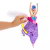 Barbie Dance and Flutter nukk 2-in-1 transformatsiooniga tantsijast liblikaks, lillad juuksed