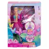Barbie Dance and Flutter nukk 2-in-1 transformatsiooniga tantsijast liblikaks, lillad juuksed