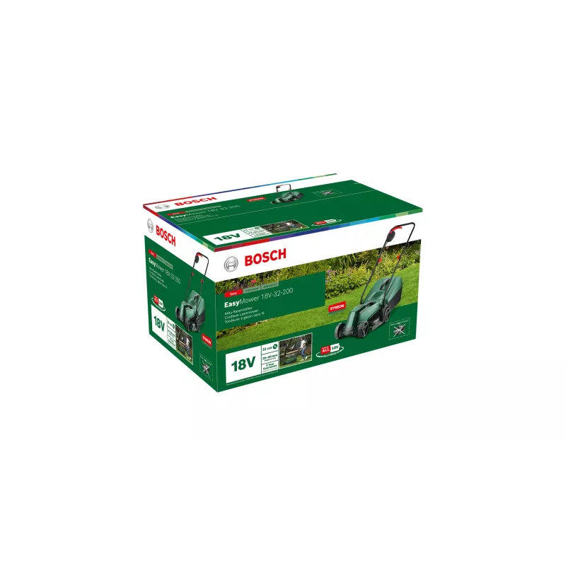 Bosch EasyMower 18V-32-200 tõukelisniiduk aku