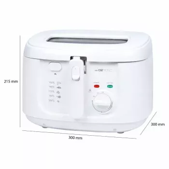 Sügavfritüür Clatronic FR 3771 2,5 L 1800 W Valge