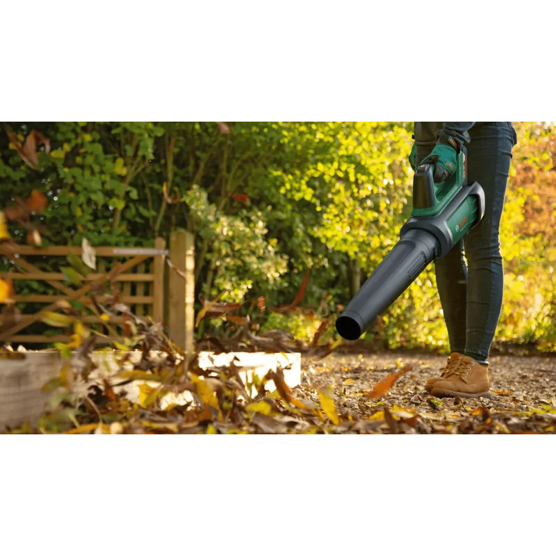 Bosch AdvancedLeafBlower 36V-750 (1x2,0Ah), käeshoitav lehepuhur, 100 km/h, 200 km/h, aku, 1,5 m/s², 254 mm