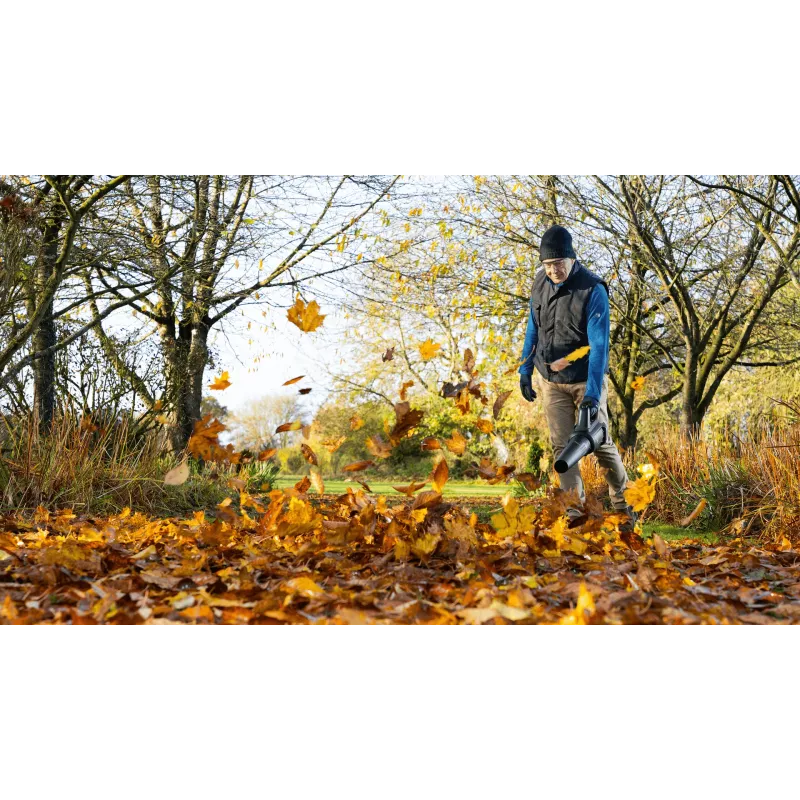 Bosch AdvancedLeafBlower 36V-750 (1x2,0Ah), käeshoitav lehepuhur, 100 km/h, 200 km/h, aku, 1,5 m/s², 254 mm