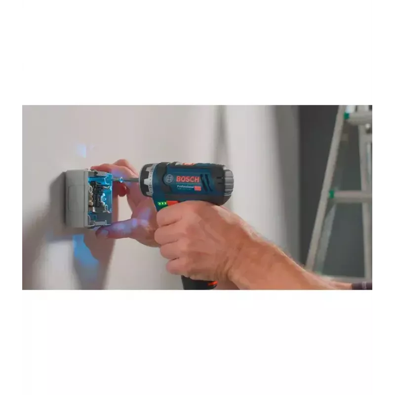 Bosch GSR 12V-15 FC Professional Keyless 600 g Must, Sinine