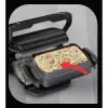Kontaktgrill Tefal GC7148 — 2000 W, roostevabast terasest korpus, ristkülikukujuline, reguleeritav termostaat, restiga pealispind, 365×365×175 mm