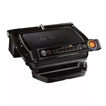 Kontaktgrill Tefal GC7148 — 2000 W, roostevabast terasest korpus, ristkülikukujuline, reguleeritav termostaat, restiga pealispind, 365×365×175 mm