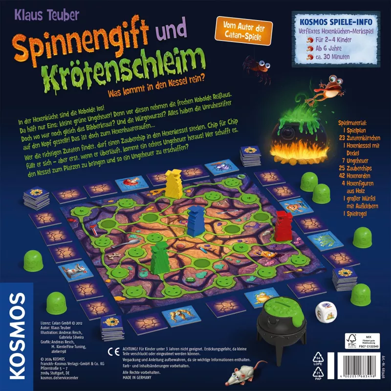 Kosmos 45496913 laua-/kaardimäng 30 min Lauamäng Mälu