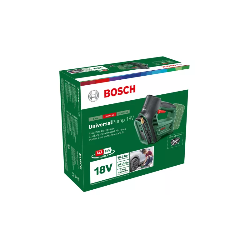 Bosch Universal Pump elektriline õhupump 10,3 baari 30 l/min