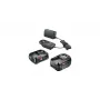 Bosch Starter-Set 18V - 2 x akut (2,0 Ah + 4,0 Ah) aku- ja laadijakomplekt
