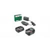 Bosch Starter-Set 18V - 2 x akut (2,0 Ah + 4,0 Ah) aku- ja laadijakomplekt