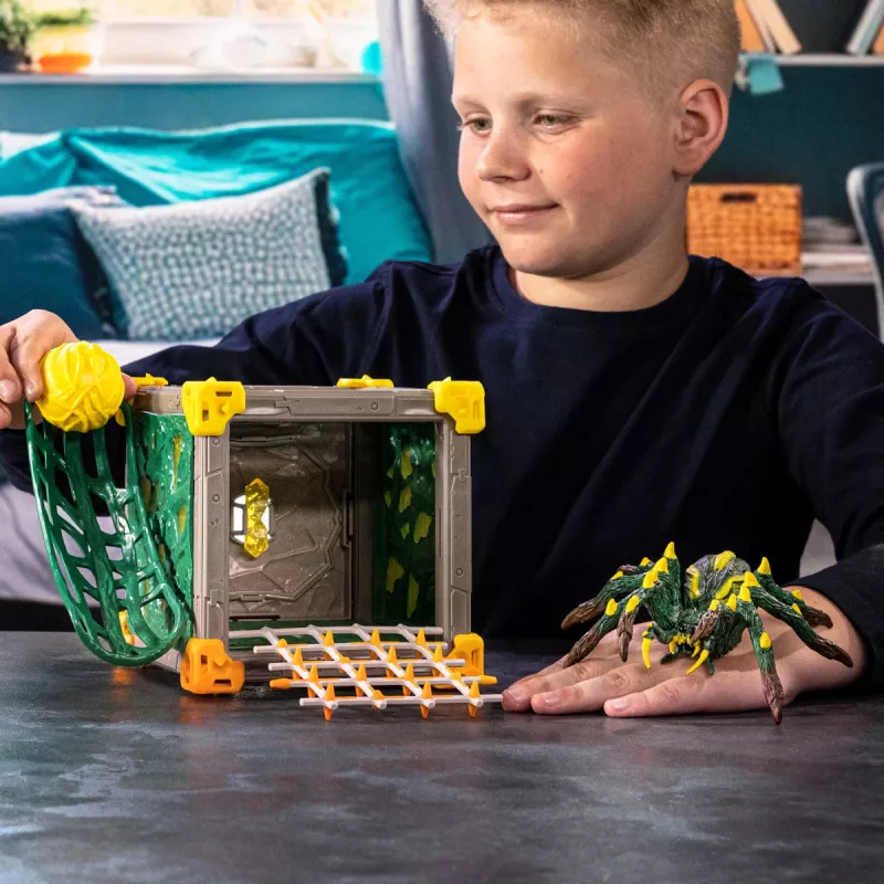 schleich BattleCave Jungle Tarantula, Loom, Koletised ja draakonid, BattleCave, 7 aastat, Mitmevärviline, Plastik