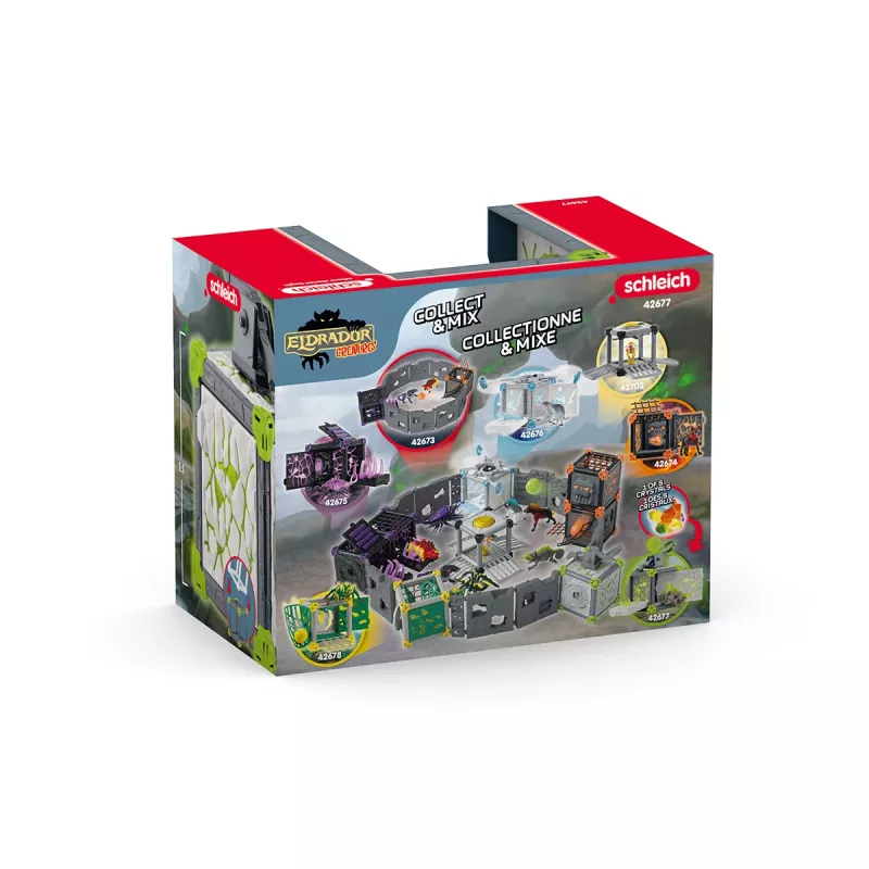 Action/Adventure Schleich BattleCave Stone Chameleon 42677