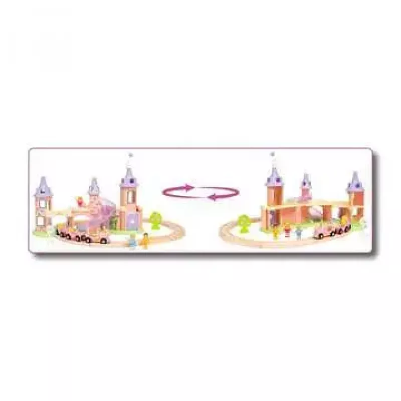Puidust sõiduki- ja rajakomplekt Ravensburger 33312 — mitmevärviline, vanusele 3+