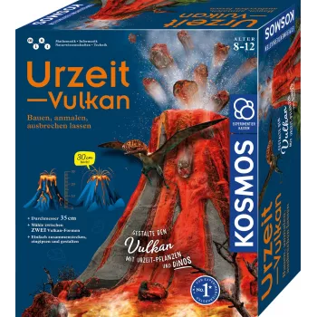 Kosmos ürgne vulkaan, vulkaan, arendus, 8 a Kosmos ürgne vulkaan. Tootetüüp: vulkaan, teema: arendus, soovitatav vanus (min): 8 a