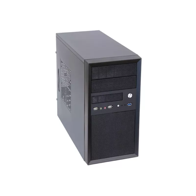 Chieftec CT-01B-350GPB arvutikorpus Mini Tower must 350 W
