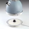 Ariete 2877 Veekeetja Vintage, 1,7L, juhtmeta, sinine, 1,7 L, 2000 W, helesinine, veetaseme indikaator, juhtmeta, filtreerimine
