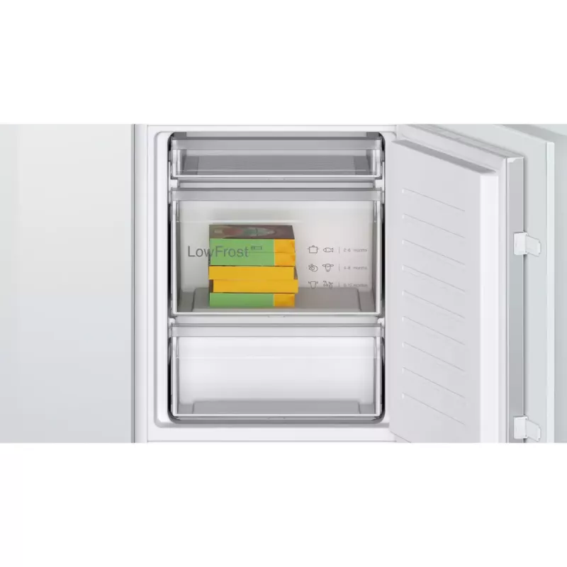 Bosch Serie 4 KIV86VSE0 külmik-sügavkülmik, sisseehitatav, 267 L