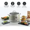 Ariete 2904 riisikeetja – elektriline riisikeetja keraamilise nõuga – kodune sushi – multikeetja – Vintage Line – 3,5 l – 650 W – beež