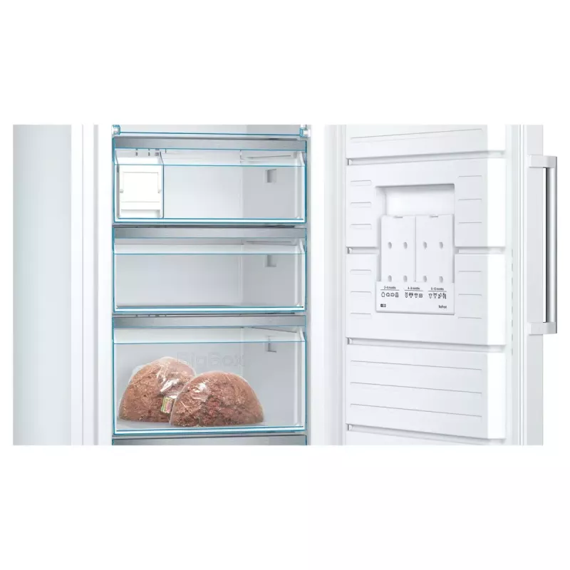Bosch Serie 6 GSN54AWCV sügavkülmuti püstikuga sügavkülmuti eraldiseisev 328 L valge