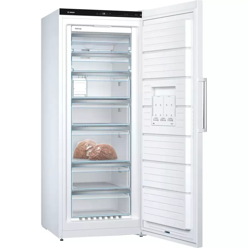 Bosch Serie 6 GSN54AWCV sügavkülmuti püstikuga sügavkülmuti eraldiseisev 328 L valge