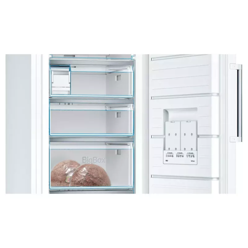 Bosch Serie 6 GSN51AWCV sügavkülmik Vertikaalne sügavkülmik Eraldiseisev 290 L Valge