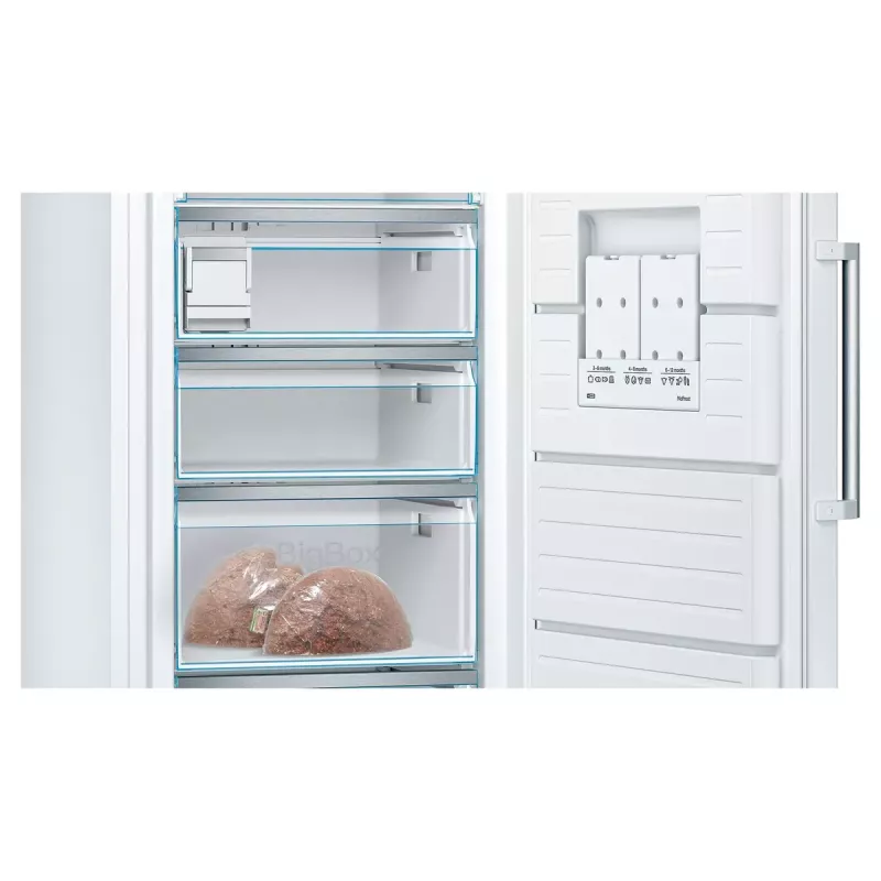 Bosch Serie 6 GSN58AWCV sügavkülmik Püst-sügavkülmik Eraldiseisev 366 L Valge