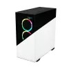 ENERMAX PC-korpus - Enermaxk8 ArGB karastatud klaasiga mid-torn - valge