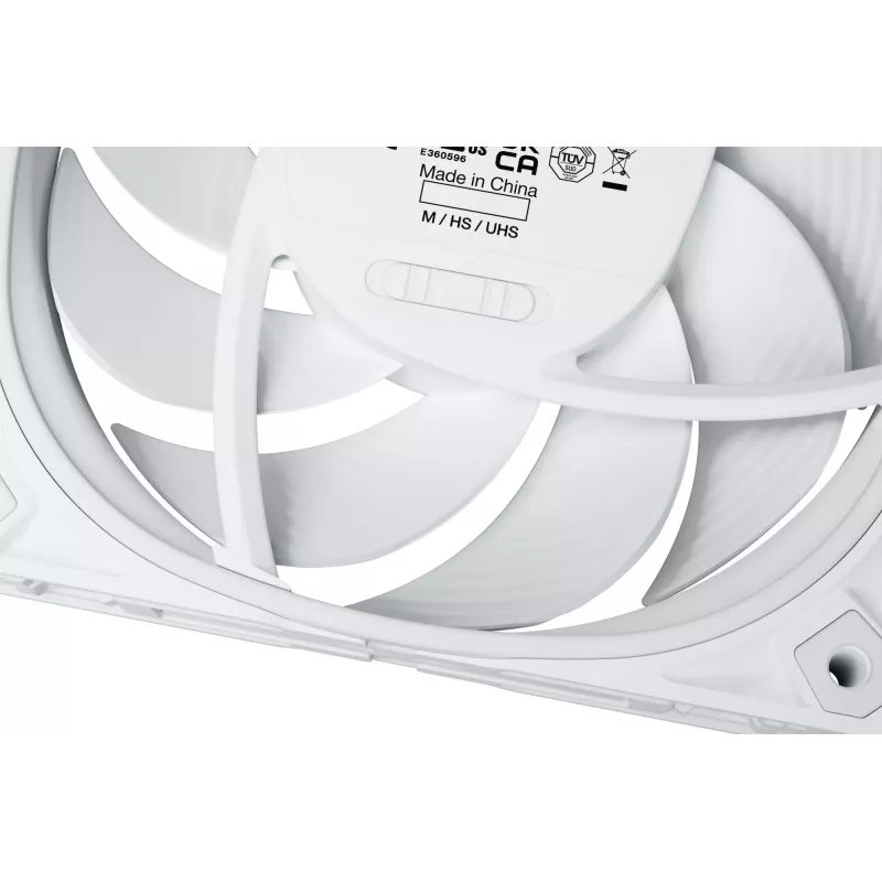 be quiet BL118 arvuti jahutussüsteem Arvutikorpuse ventilaator 12 cm Valge 1 tk